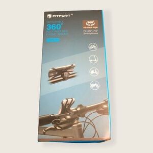 Fitfort Detachable 360 Degree Rotatable Phone Mount for Bicycle